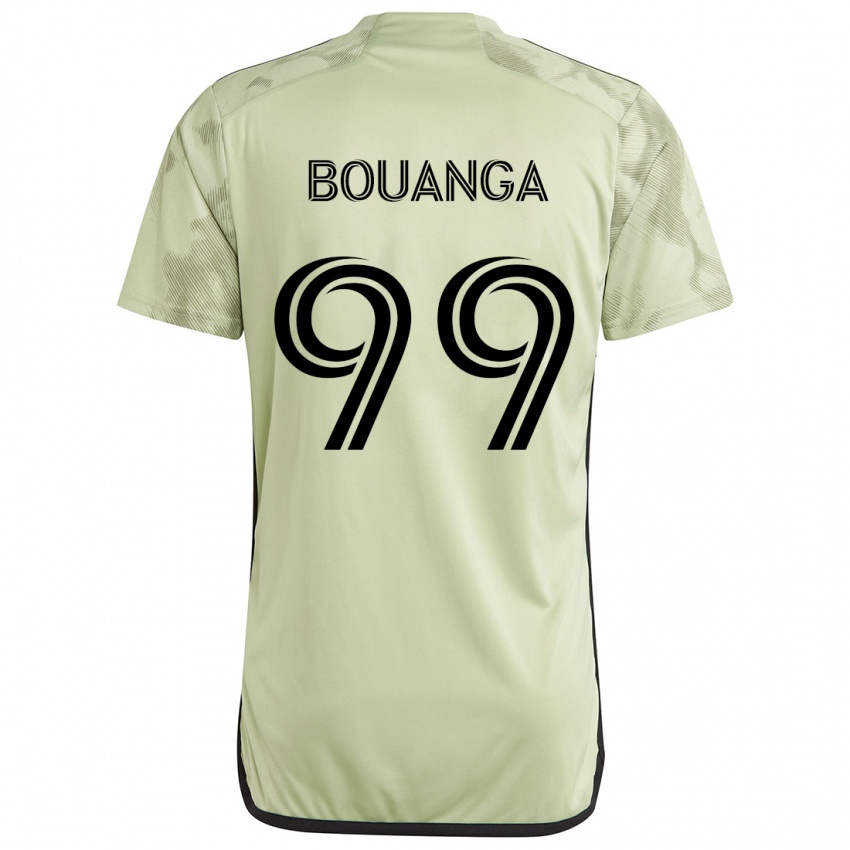 Heren Denis Bouanga #99 Licht Groen Uitshirt Uittenue 2024/25 T-Shirt België