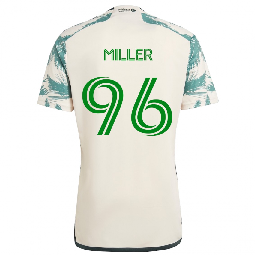 Heren Carver Miller #96 Beigebruin Uitshirt Uittenue 2024/25 T-Shirt België