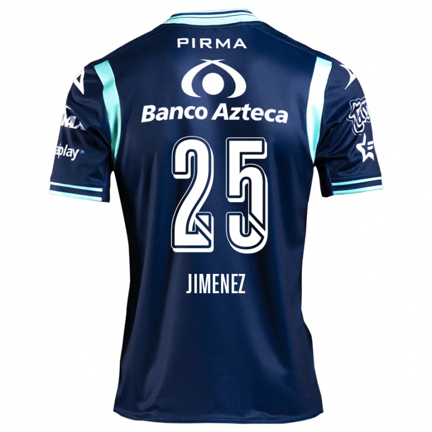 Heren Miguel Jiménez #25 Marineblauw Uitshirt Uittenue 2024/25 T-Shirt België