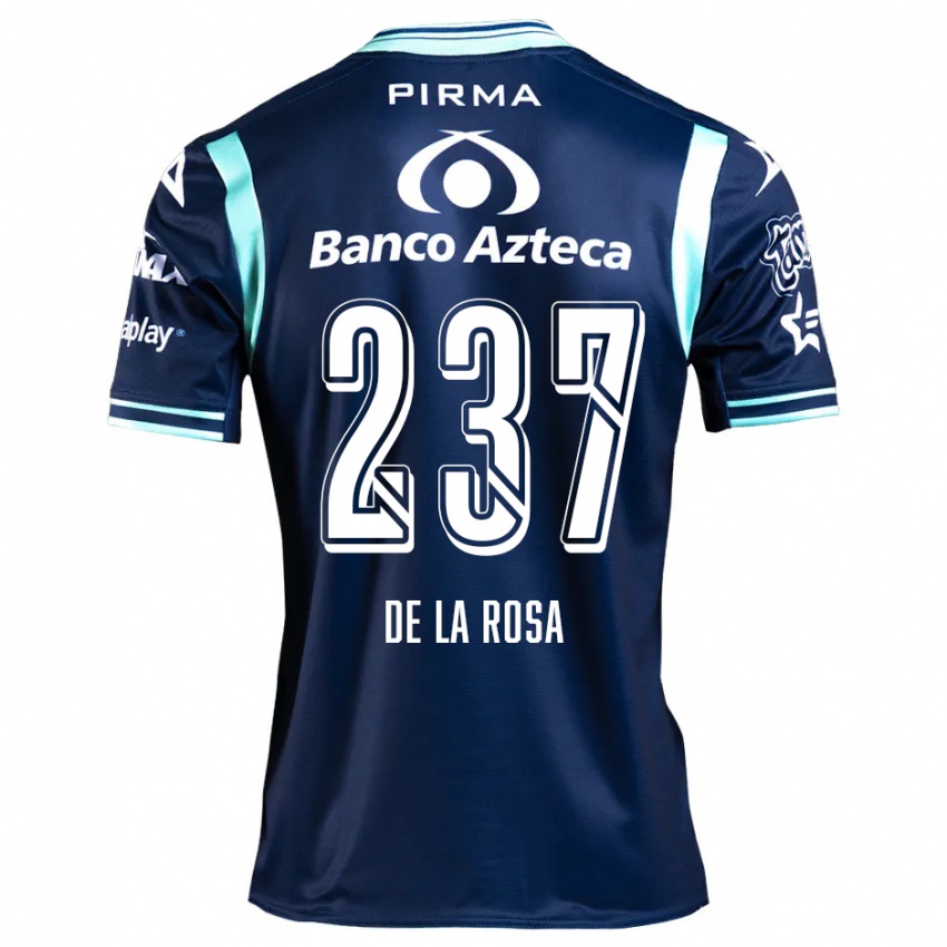 Heren Álvaro De La Rosa #237 Marineblauw Uitshirt Uittenue 2024/25 T-Shirt België