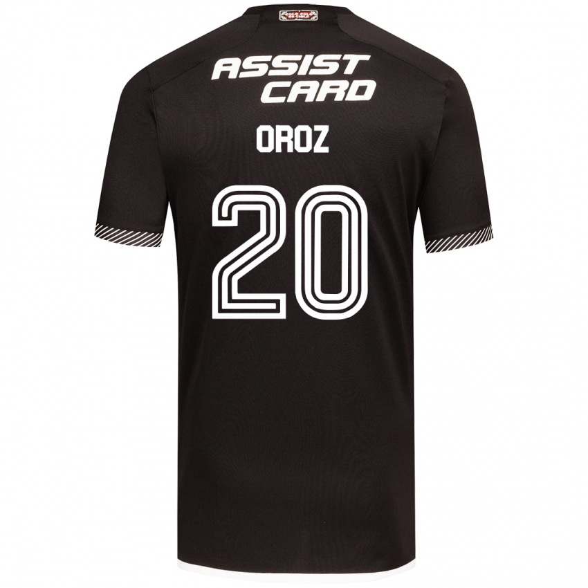 Herren Alexander Oroz #20 Schwarz-Weiss Auswärtstrikot Trikot 2024/25 T-Shirt Belgien