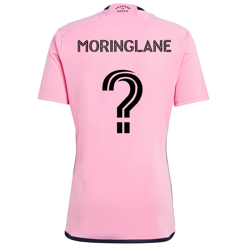 Dames Luis Moringlane #0 Roze Thuisshirt Thuistenue 2024/25 T-Shirt België