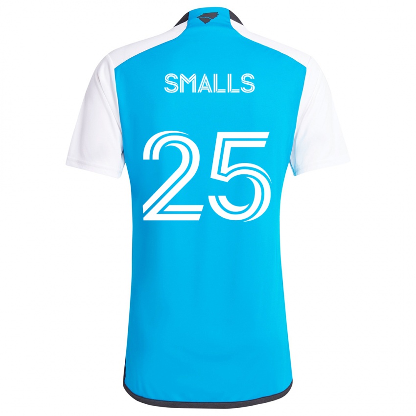 Dames Tyger Smalls #25 Blauw Wit Thuisshirt Thuistenue 2024/25 T-Shirt België