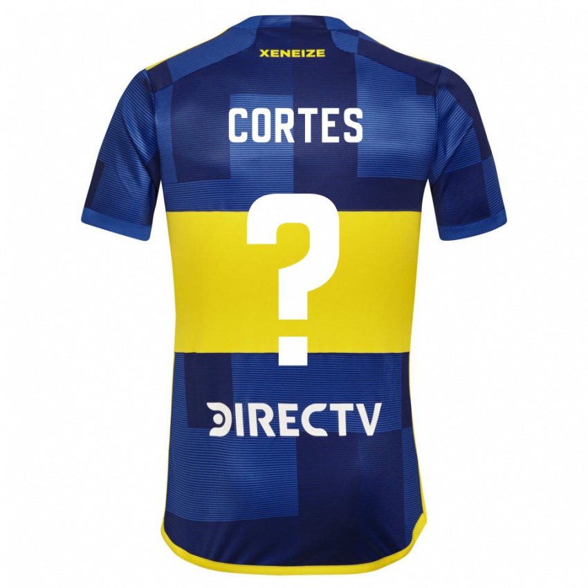 Dames Brandon Cortes #0 Blauw Geel Thuisshirt Thuistenue 2024/25 T-Shirt België