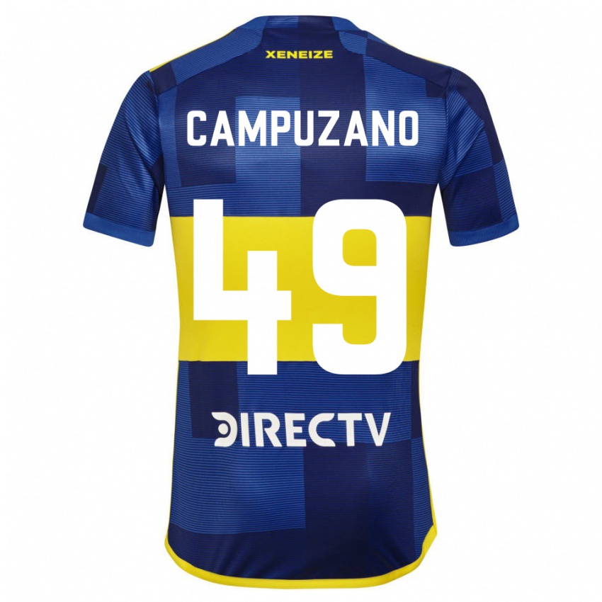 Damen Jorman Campuzano #49 Blau Gelb Heimtrikot Trikot 2024/25 T-Shirt Belgien