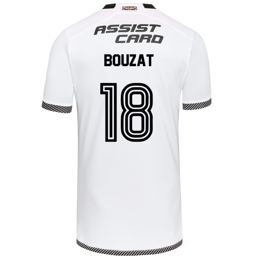 Dames Agustín Bouzat #18 Wit Zwart Thuisshirt Thuistenue 2024/25 T-Shirt België