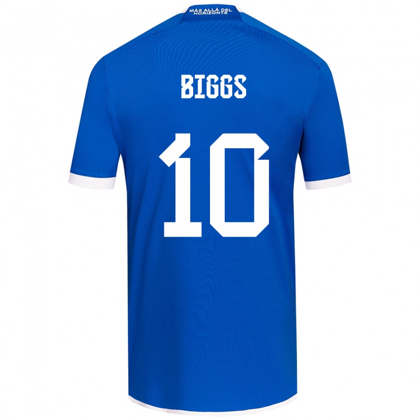 Dames Nicole Denise Fajre Biggs #10 Blauw Wit Thuisshirt Thuistenue 2024/25 T-Shirt België