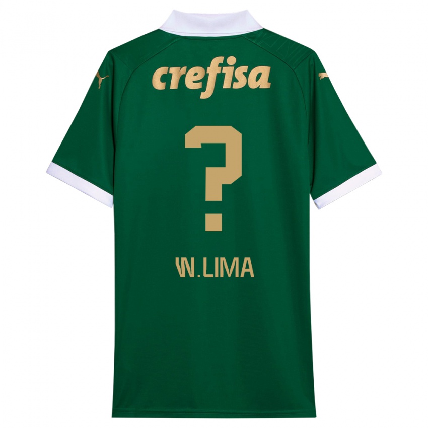 Dames Wesley Lima #0 Groen Wit Thuisshirt Thuistenue 2024/25 T-Shirt België