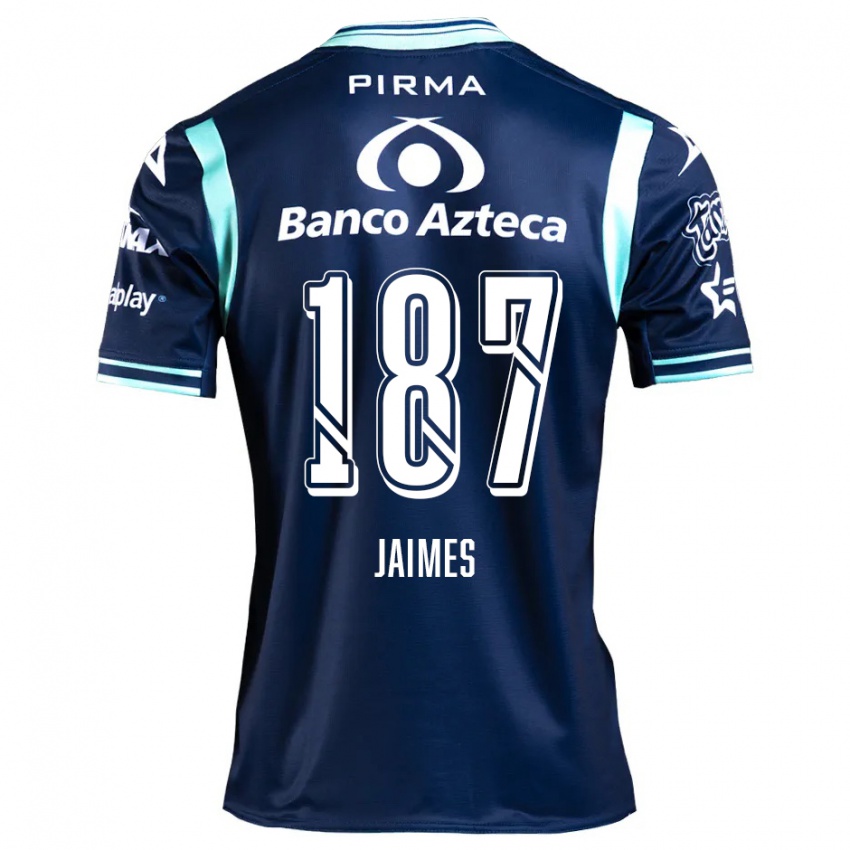 Dames Tristhan Jaimes #187 Marineblauw Uitshirt Uittenue 2024/25 T-Shirt België