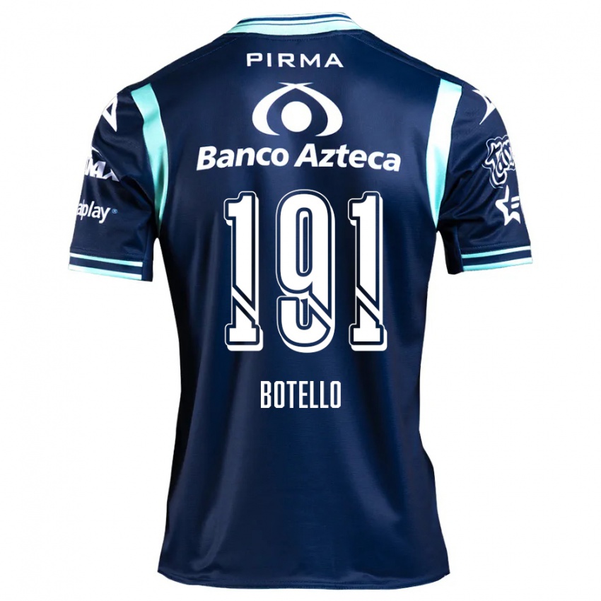 Dames Octavio Botello #191 Marineblauw Uitshirt Uittenue 2024/25 T-Shirt België