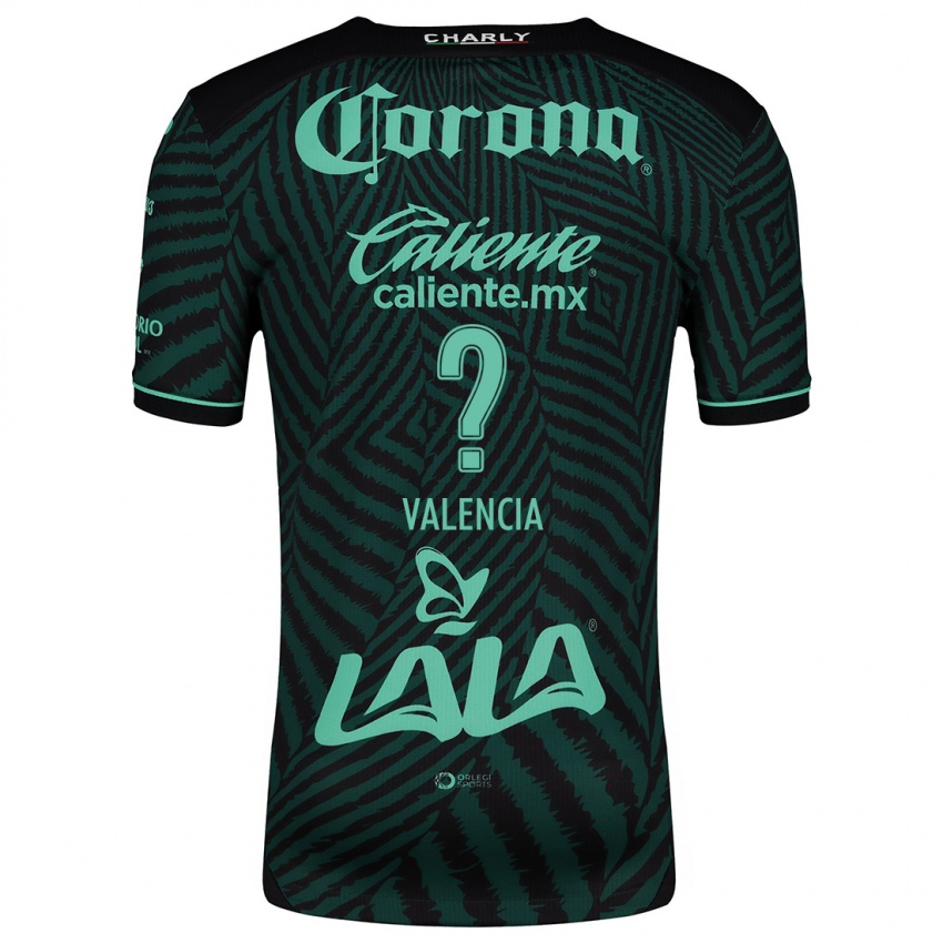 Femme Maillot Álex Valencia #0 Vert Noir Tenues Extérieur 2024/25 T-Shirt Belgique