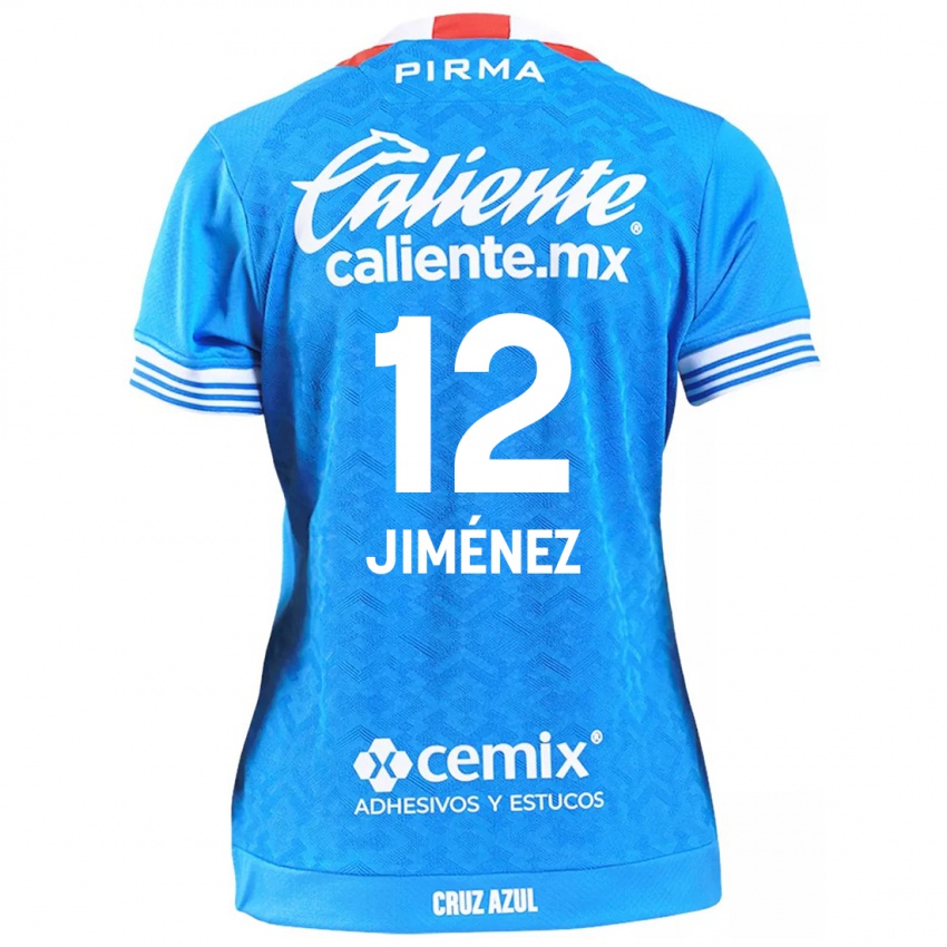 Kinder Luis Jiménez #12 Himmelblau Heimtrikot Trikot 2024/25 T-Shirt Belgien