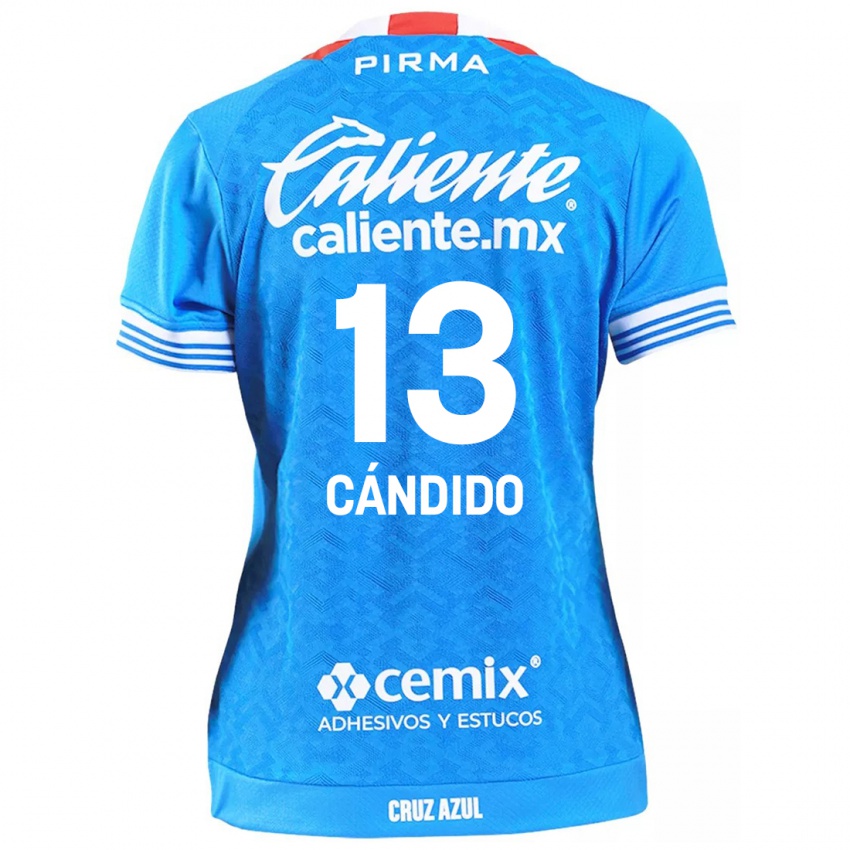 Kinder Camilo Cándido #13 Himmelblau Heimtrikot Trikot 2024/25 T-Shirt Belgien