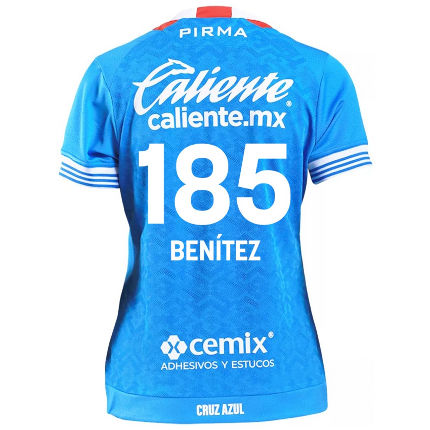 Kinderen Cristopher Benitez #185 Hemelsblauw Thuisshirt Thuistenue 2024/25 T-Shirt België