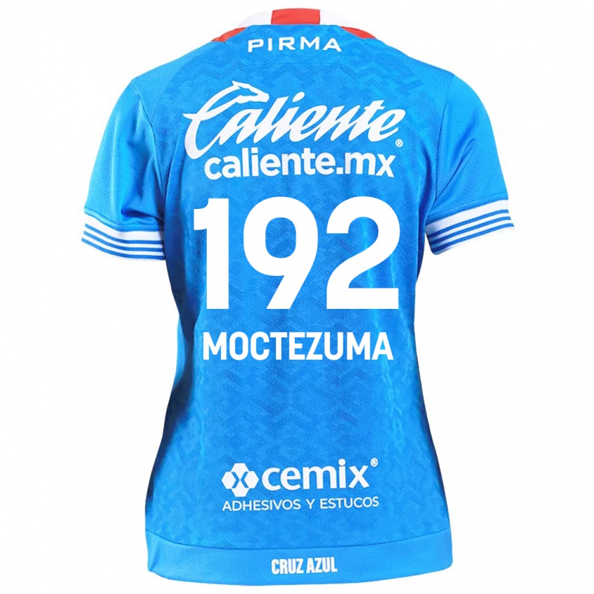 Kinder Brayan Moctezuma #192 Himmelblau Heimtrikot Trikot 2024/25 T-Shirt Belgien