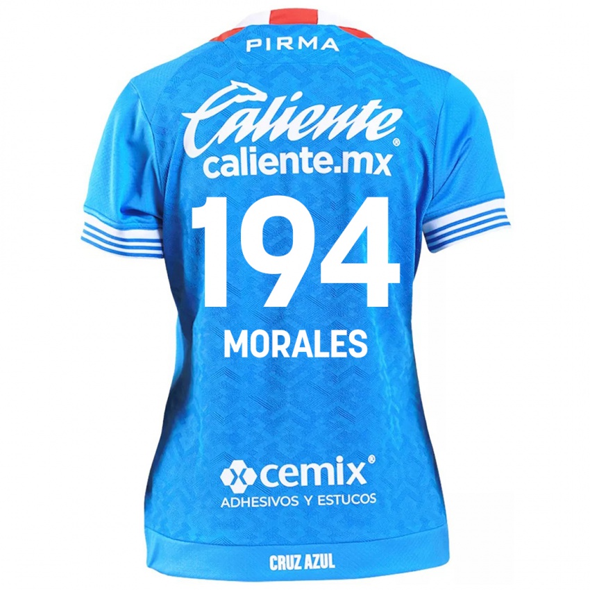 Kinder Amaury Morales #194 Himmelblau Heimtrikot Trikot 2024/25 T-Shirt Belgien