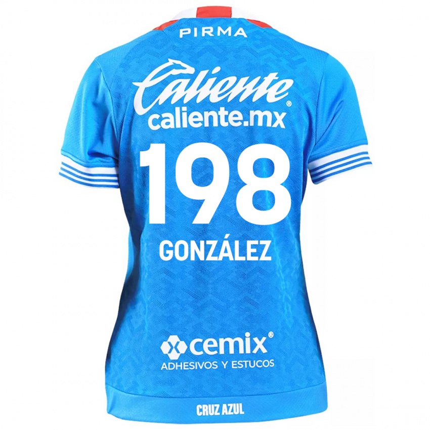 Kinder Kenneth González #198 Himmelblau Heimtrikot Trikot 2024/25 T-Shirt Belgien