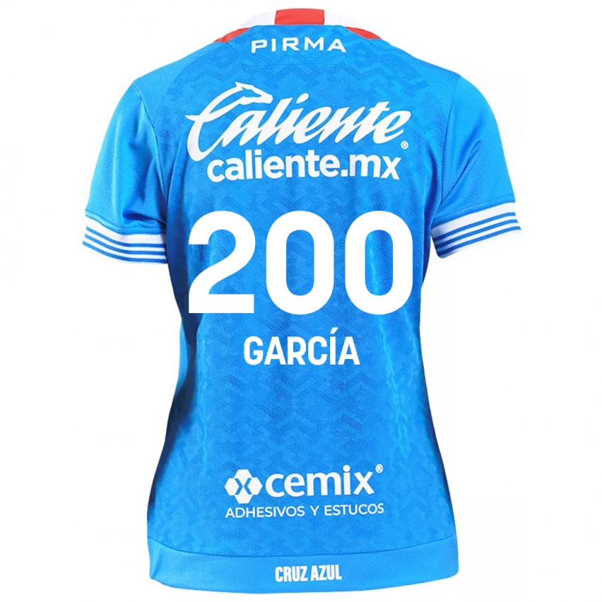 Kinder Jorge Garcia #200 Himmelblau Heimtrikot Trikot 2024/25 T-Shirt Belgien