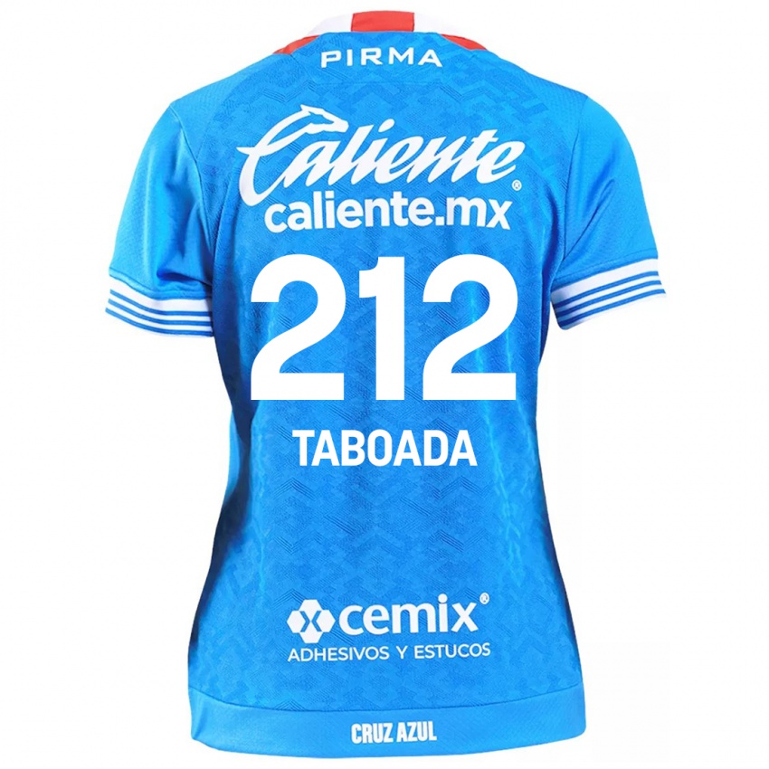 Kinder Víctor Taboada #212 Himmelblau Heimtrikot Trikot 2024/25 T-Shirt Belgien