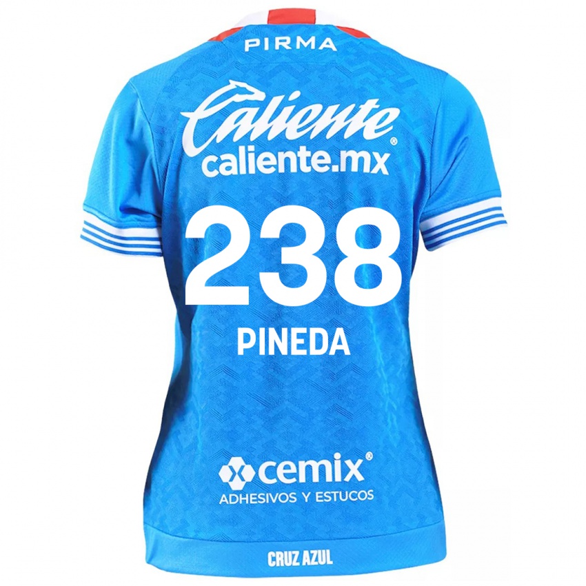 Kinder Zadiel Pineda #238 Himmelblau Heimtrikot Trikot 2024/25 T-Shirt Belgien