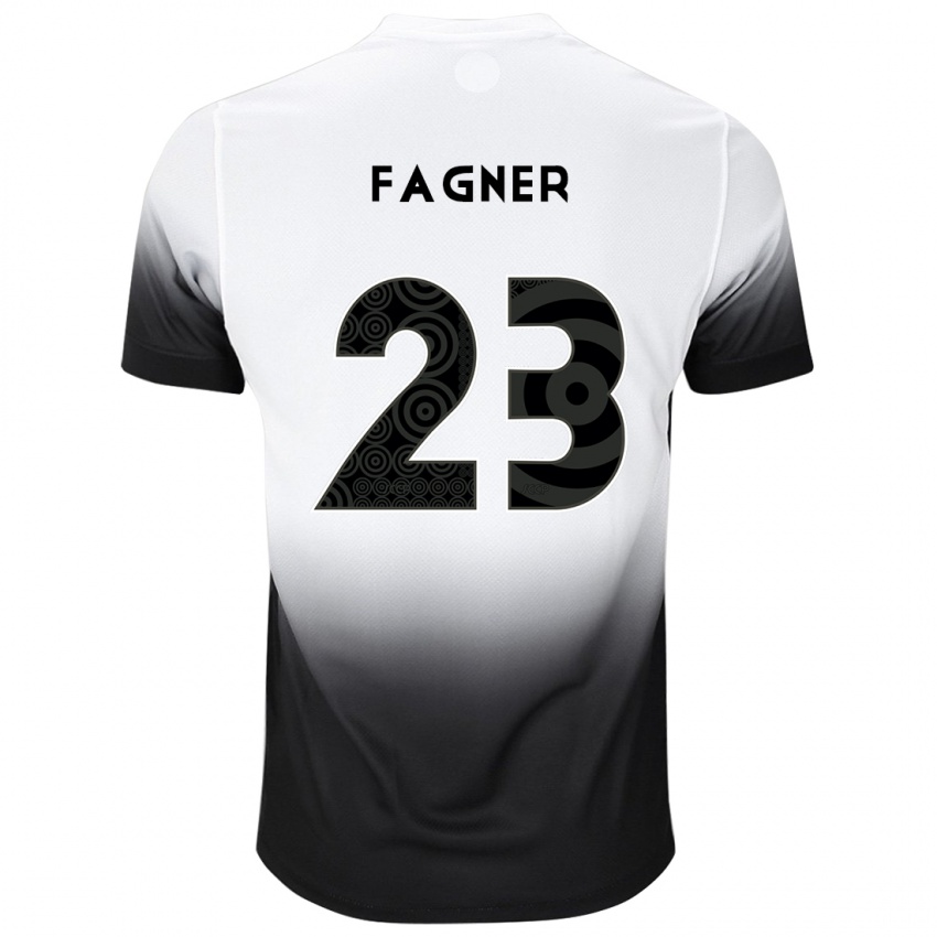 Kinder Fagner #23 Weiß Schwarz Heimtrikot Trikot 2024/25 T-Shirt Belgien