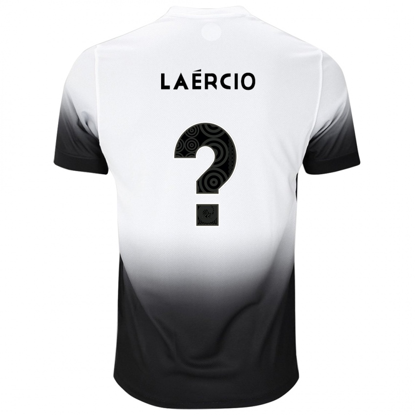 Kinder Laércio #0 Weiß Schwarz Heimtrikot Trikot 2024/25 T-Shirt Belgien