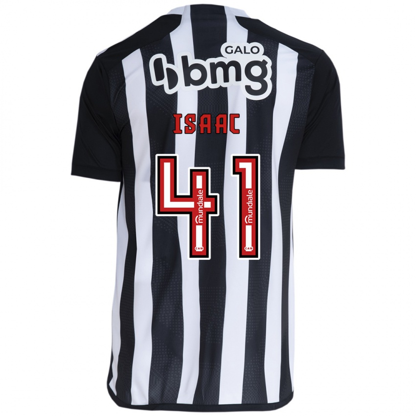 Enfant Maillot Isaac #41 Blanc Noir Tenues Domicile 2024/25 T-Shirt Belgique