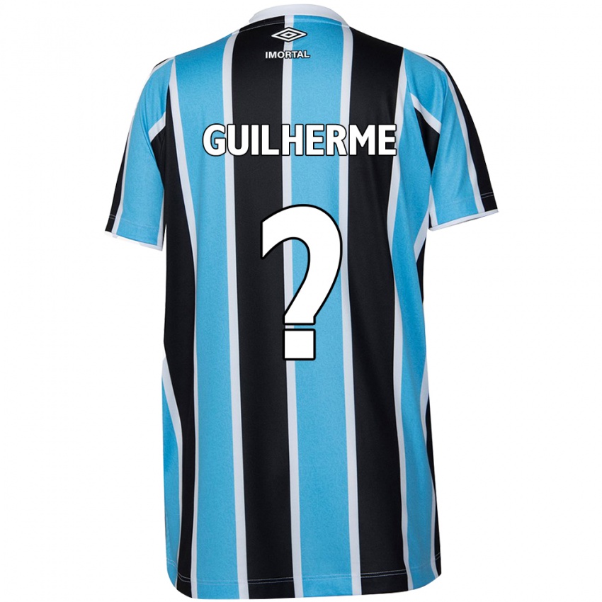 Enfant Maillot Zé Guilherme #0 Bleu Noir Blanc Tenues Domicile 2024/25 T-Shirt Belgique