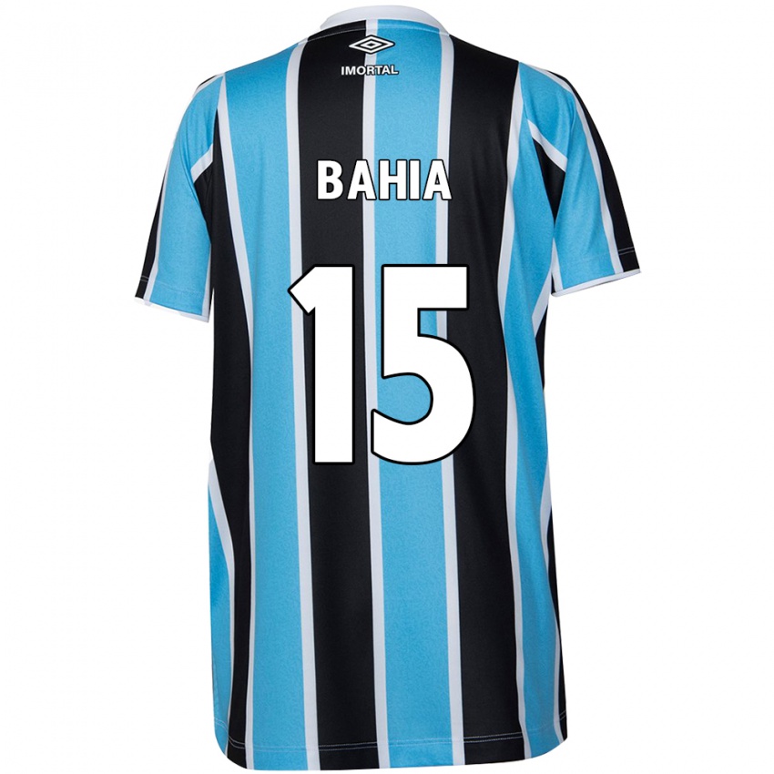 Enfant Maillot Raíssa Bahia #15 Bleu Noir Blanc Tenues Domicile 2024/25 T-Shirt Belgique