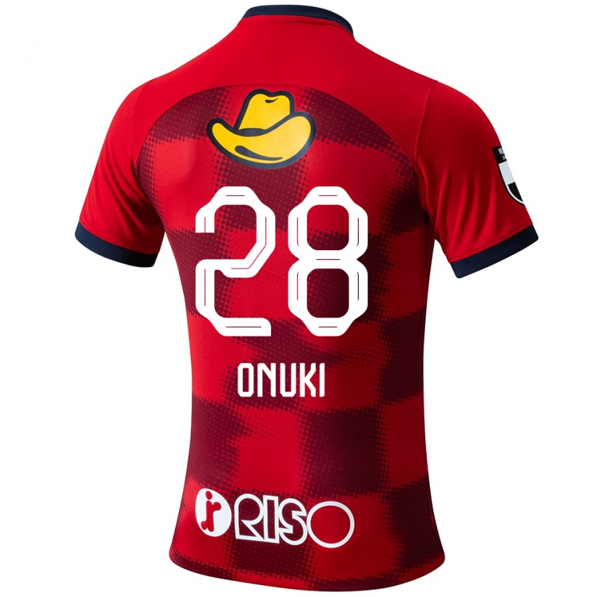 Kinderen Rui Onuki #28 Rood Blauw Wit Thuisshirt Thuistenue 2024/25 T-Shirt België