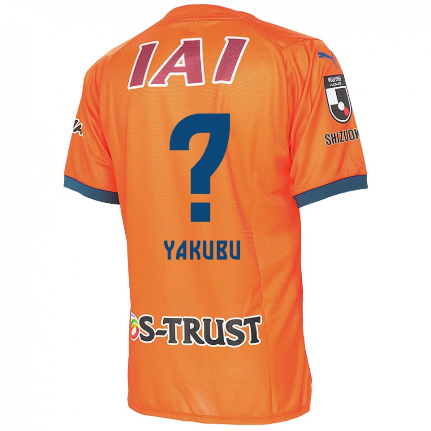 Kinder Aziz Yakubu #0 Orange Blau Heimtrikot Trikot 2024/25 T-Shirt Belgien