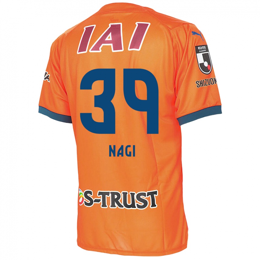 Kinder Nagi Kawatani #39 Orange Blau Heimtrikot Trikot 2024/25 T-Shirt Belgien