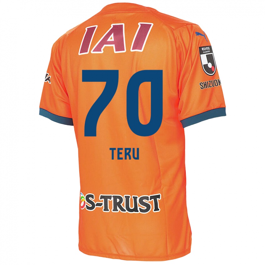 Kinder Teruki Hara #70 Orange Blau Heimtrikot Trikot 2024/25 T-Shirt Belgien