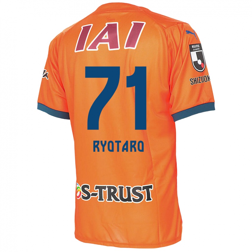 Kinder Ryotaro Nakamura #71 Orange Blau Heimtrikot Trikot 2024/25 T-Shirt Belgien