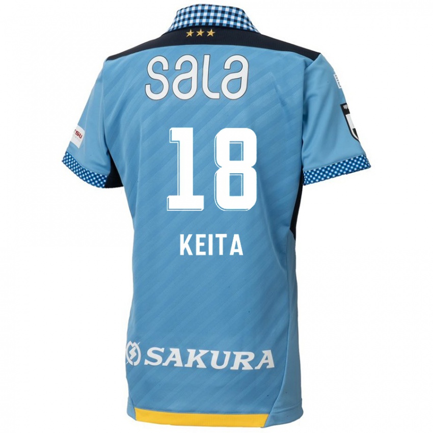 Kinderen Keita Takahata #18 Blauw Zwart Thuisshirt Thuistenue 2024/25 T-Shirt België