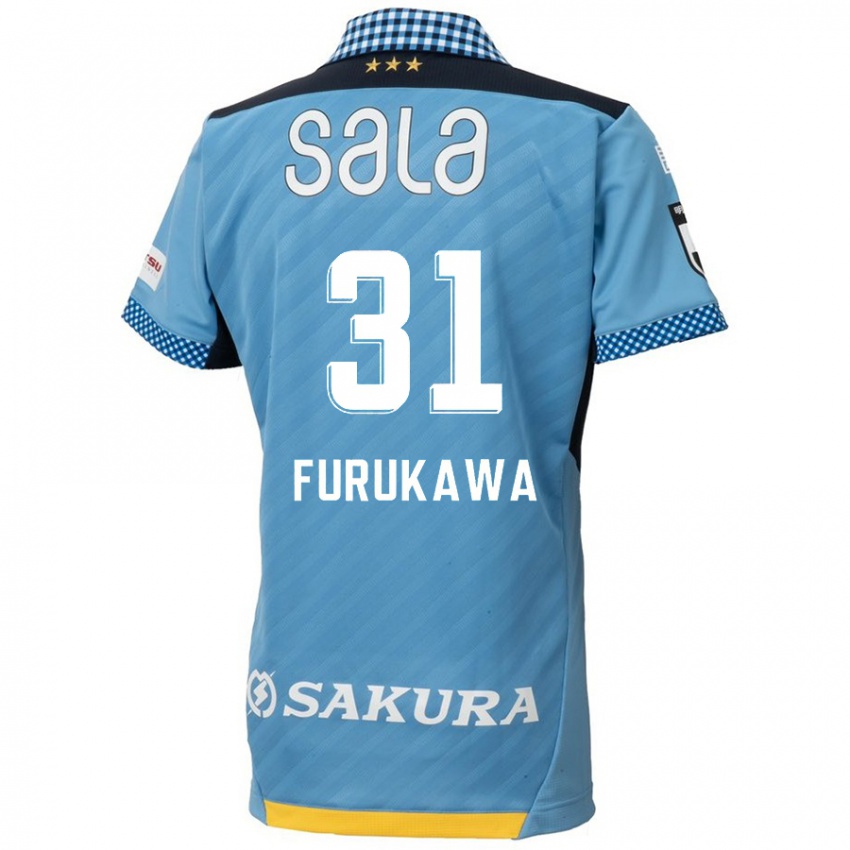 Kinderen Yosuke Furukawa #31 Blauw Zwart Thuisshirt Thuistenue 2024/25 T-Shirt België