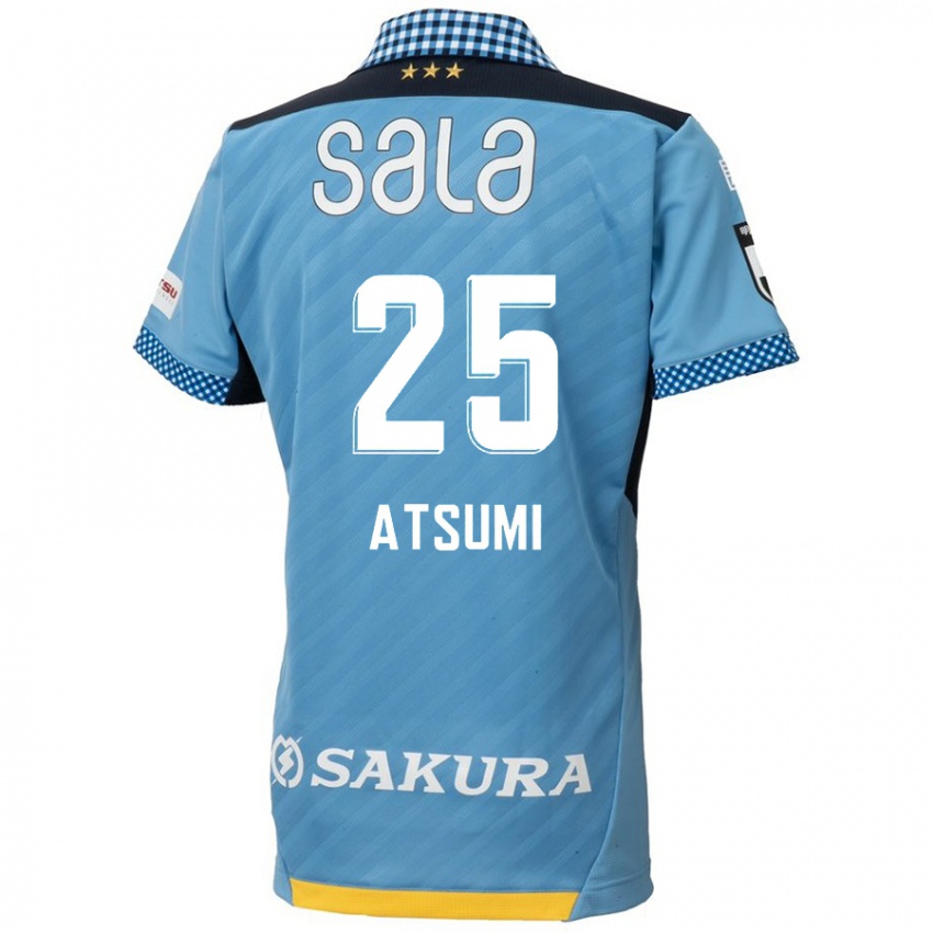 Kinderen Keita Atsumi #25 Blauw Zwart Thuisshirt Thuistenue 2024/25 T-Shirt België