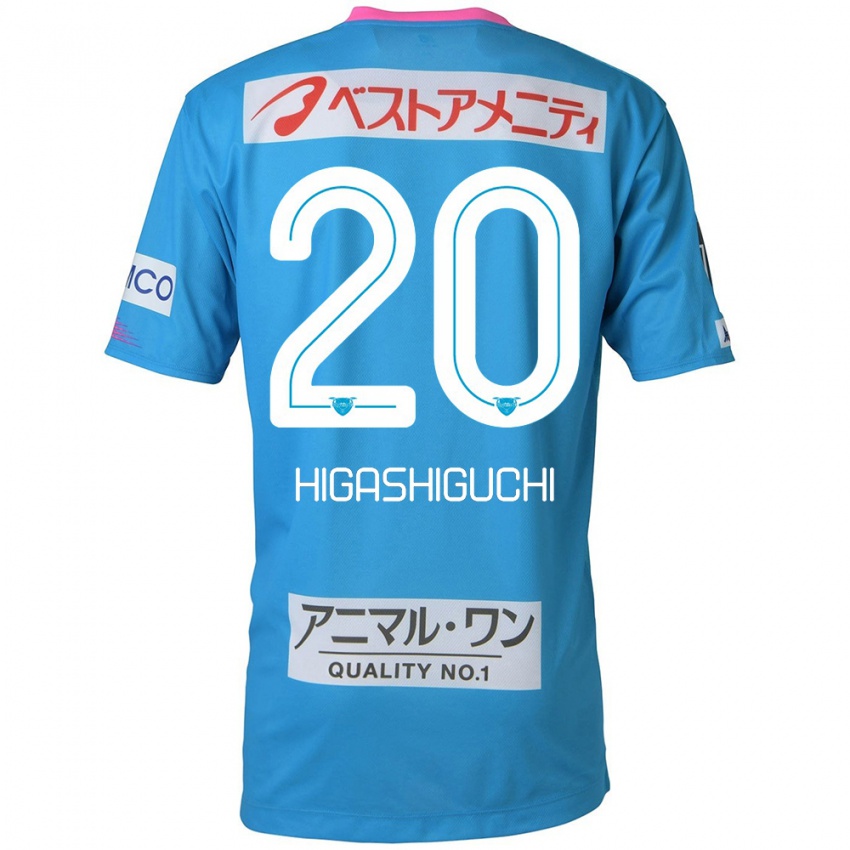 Kinder Aitaro Higashiguchi #20 Blau Rosa Heimtrikot Trikot 2024/25 T-Shirt Belgien