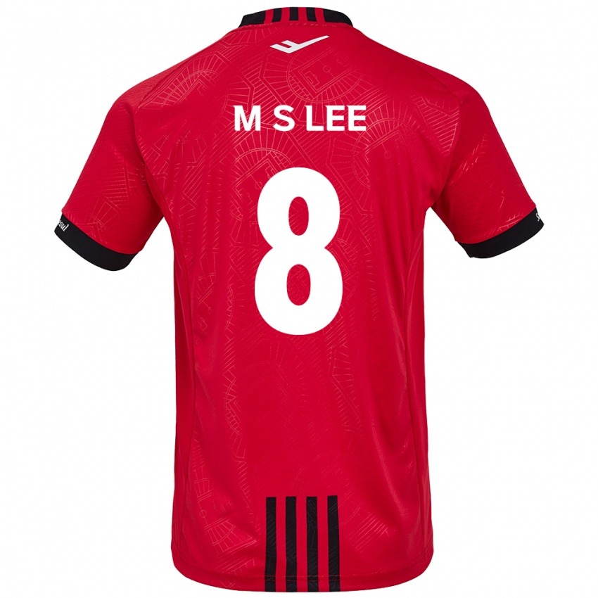 Kinder Seung-Mo Lee #8 Rot Schwarz Heimtrikot Trikot 2024/25 T-Shirt Belgien