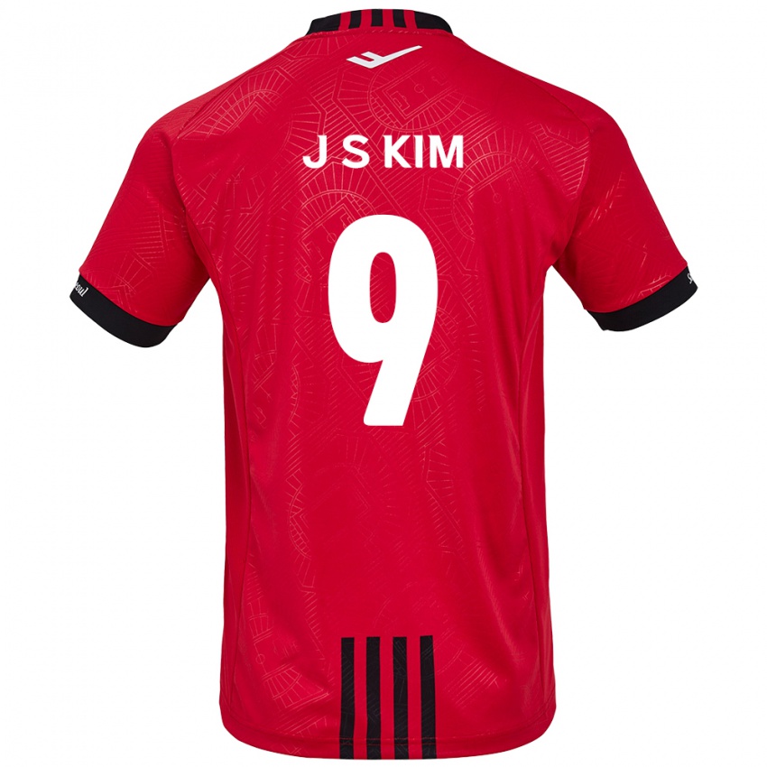 Kinder Shin-Jin Kim #9 Rot Schwarz Heimtrikot Trikot 2024/25 T-Shirt Belgien