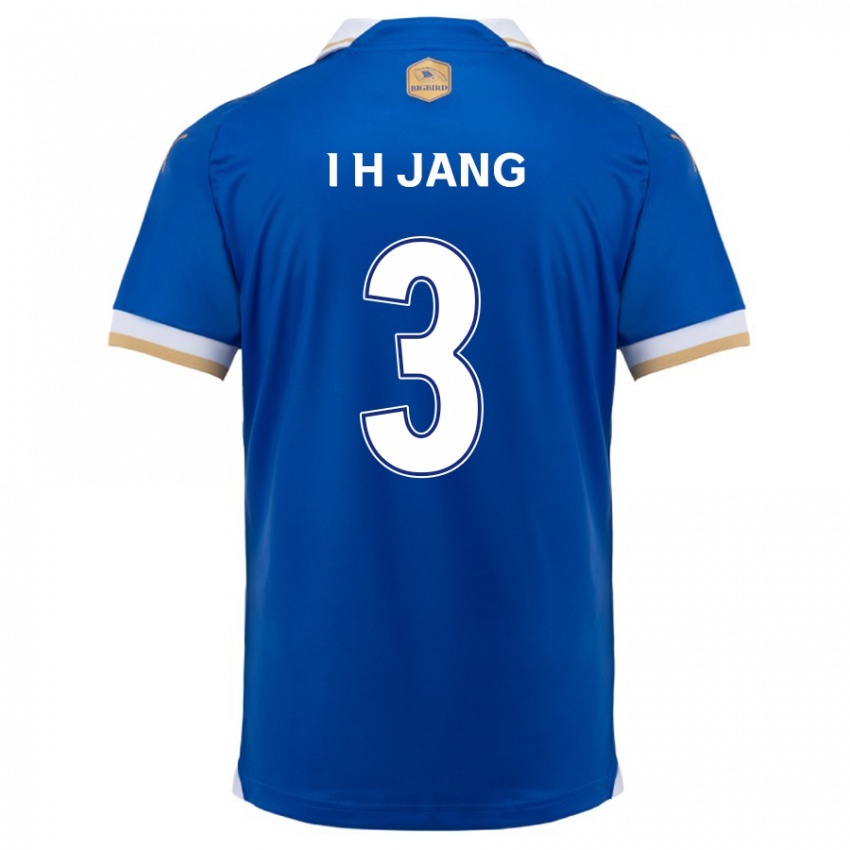 Kinder Ho-Ik Jang #3 Blau Weiss Heimtrikot Trikot 2024/25 T-Shirt Belgien