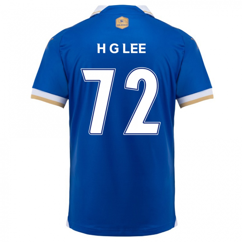 Kinder Geon-Hee Lee #72 Blau Weiss Heimtrikot Trikot 2024/25 T-Shirt Belgien