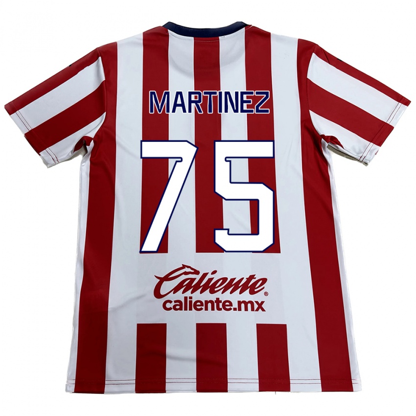 Kinderen Isaac Martínez #75 Rood Wit Thuisshirt Thuistenue 2024/25 T-Shirt België