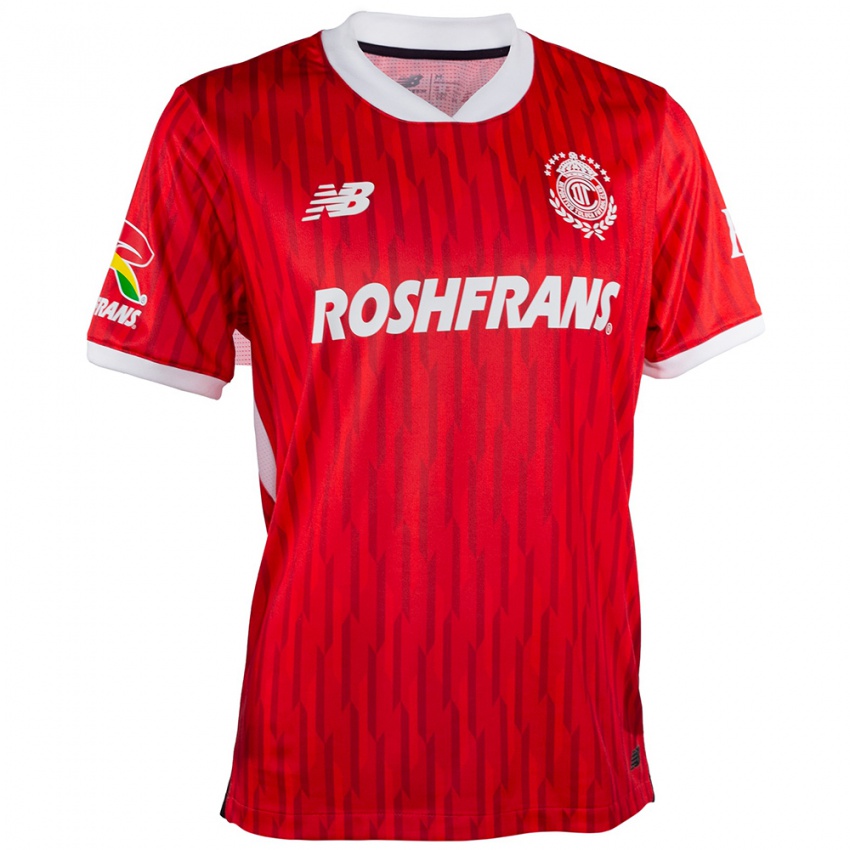 Kinderen Luis González #203 Rood Wit Thuisshirt Thuistenue 2024/25 T-Shirt België