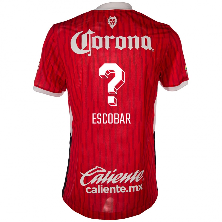 Kinderen Juan Escobar #0 Rood Wit Thuisshirt Thuistenue 2024/25 T-Shirt België