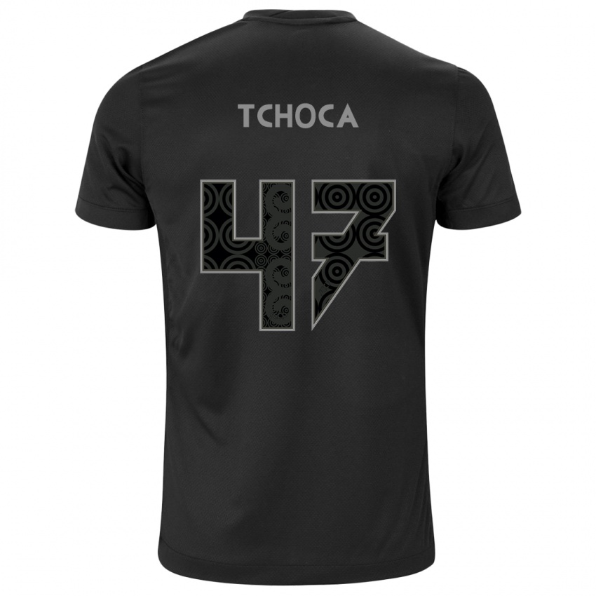 Kinder Tchoca #47 Schwarz Auswärtstrikot Trikot 2024/25 T-Shirt Belgien