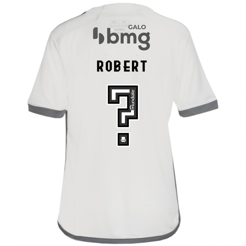 Enfant Maillot Robert Pinto #0 Blanc Cassé Tenues Extérieur 2024/25 T-Shirt Belgique