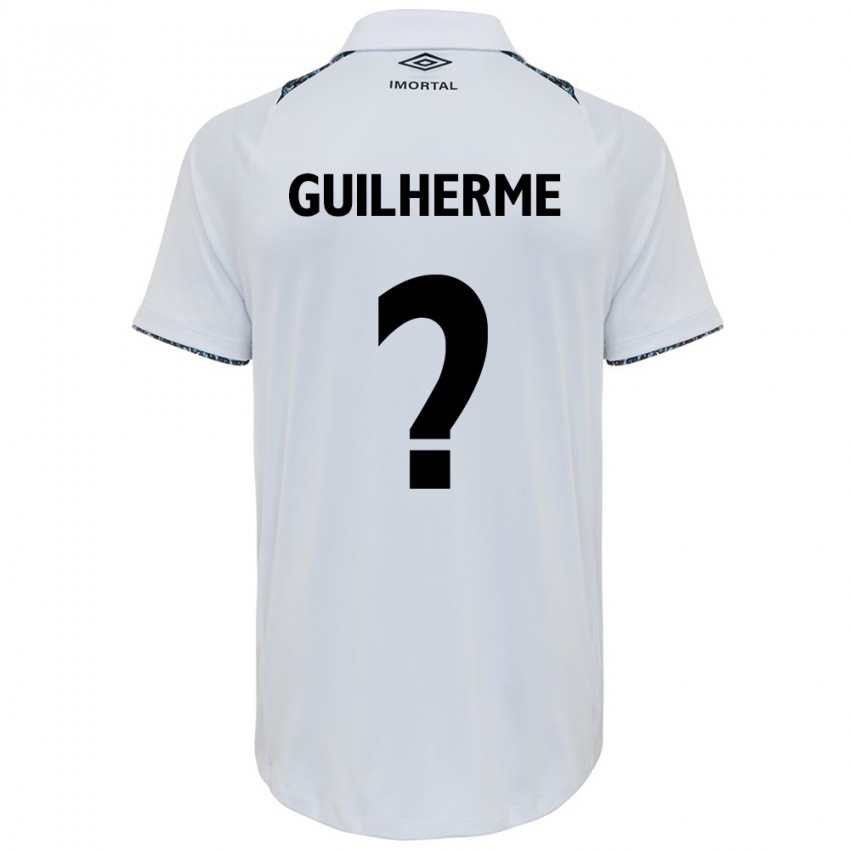 Enfant Maillot Zé Guilherme #0 Blanc Bleu Tenues Extérieur 2024/25 T-Shirt Belgique