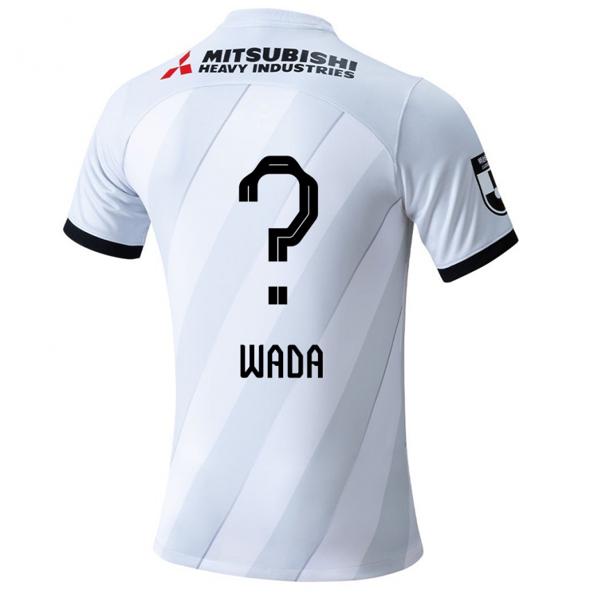 Kinderen Naoya Wada #0 Wit Grijs Uitshirt Uittenue 2024/25 T-Shirt België