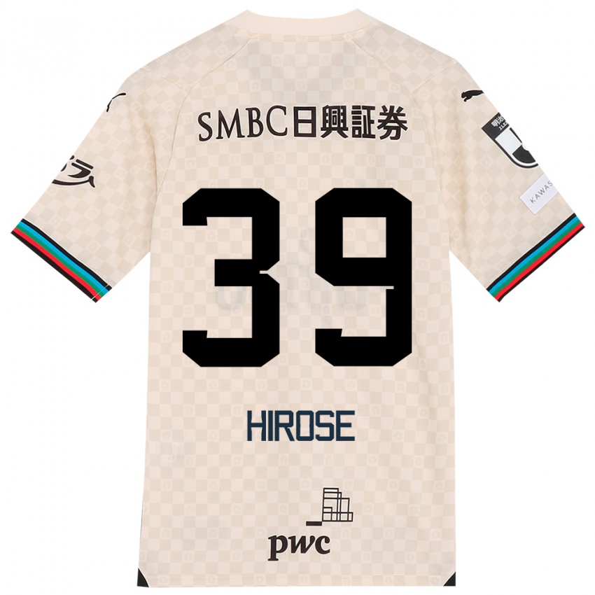 Kinderen Neo Hirose #39 Wit Grijs Uitshirt Uittenue 2024/25 T-Shirt België